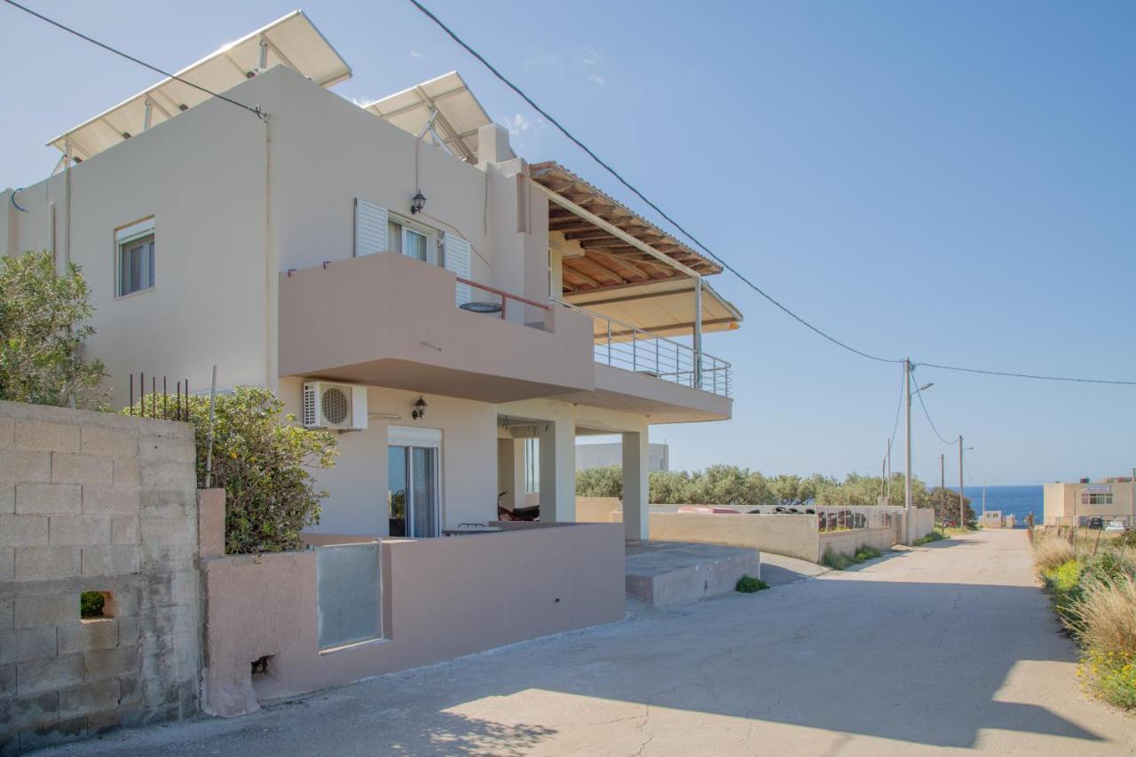 Studio Athena With Panoramic View Of Makrygialos Pilalimata Экстерьер фото