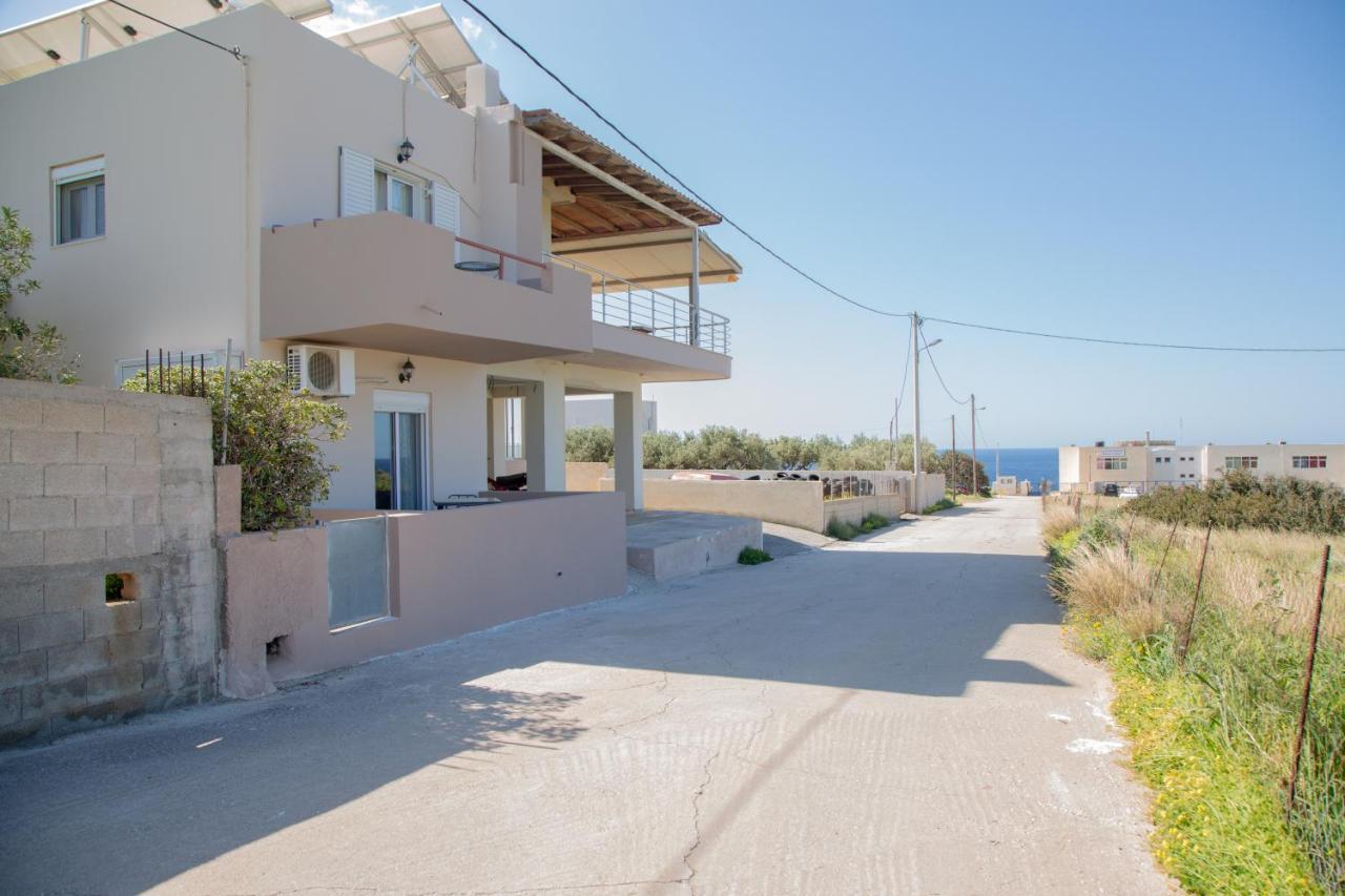 Studio Athena With Panoramic View Of Makrygialos Pilalimata Экстерьер фото