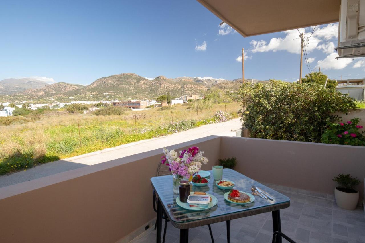 Studio Athena With Panoramic View Of Makrygialos Pilalimata Экстерьер фото